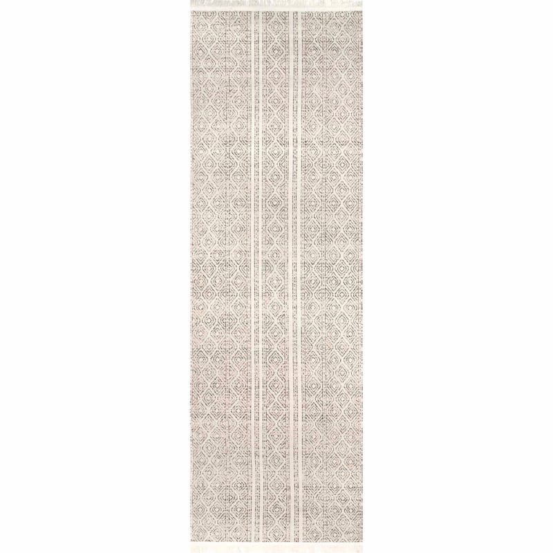 Nuloom Casual Geometric Indoor/ Outdoor Geometric Striped Area Rug