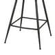 preview thumbnail 7 of 8, Javlergo Set of 2/4/6 Counter Height Bar Stools 26.77" Upholstered Woven Back Bar Chairs with Armrests and Footrest