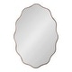 preview thumbnail 12 of 15, Kate and Laurel Viona Oval Scalloped Mirror