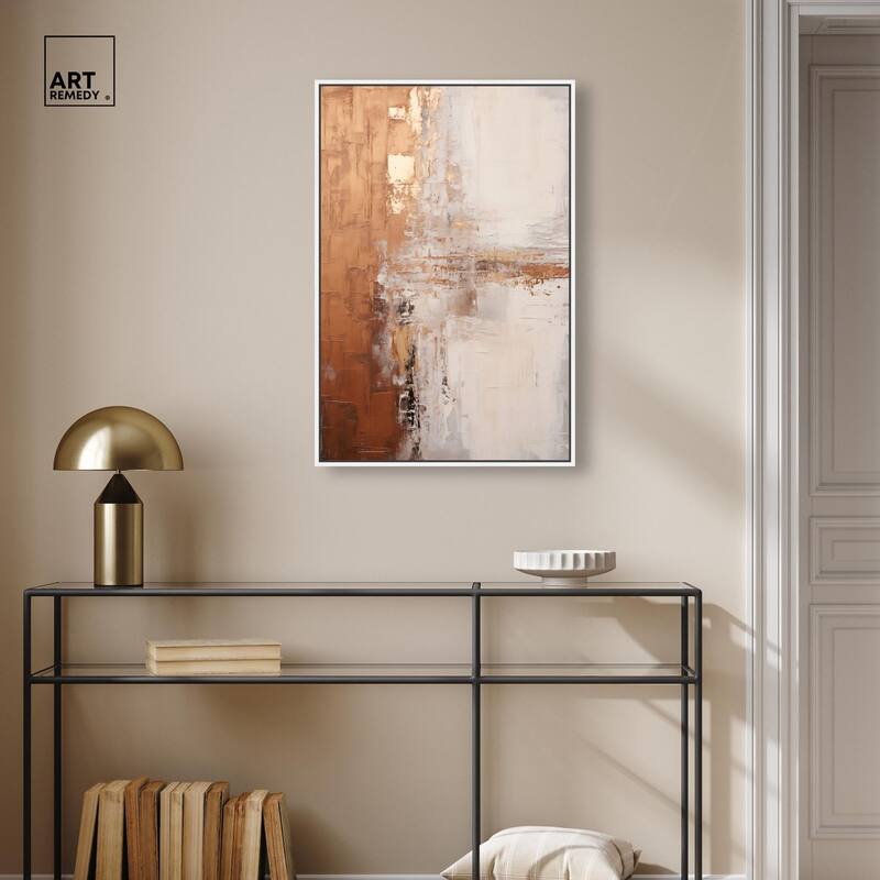 Burnished Memory Canvas by Art Remedy