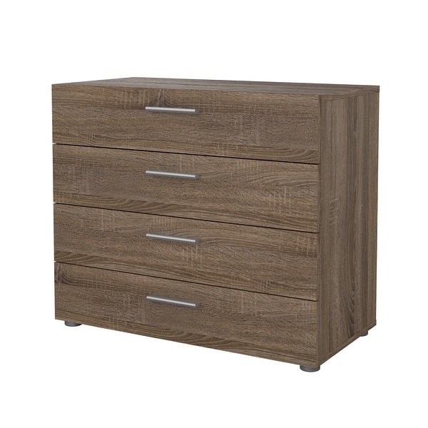 slide 2 of 12, Porch & Den Angus Contemporary 4-drawer Engineered Wood Chest Truffle