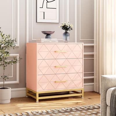 3-Drawer Dresser for Bedroom & Closet