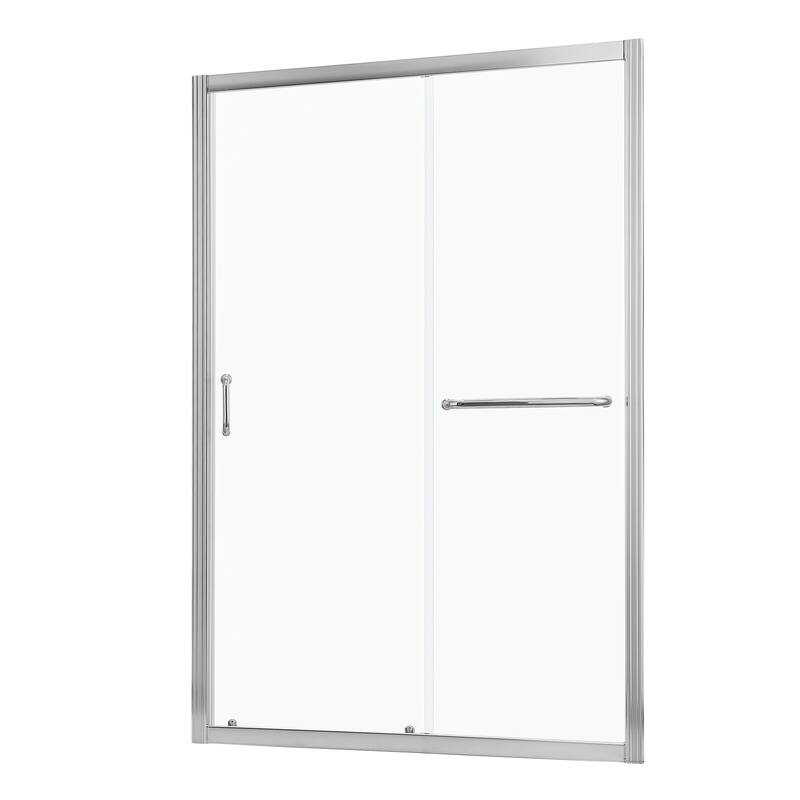 Shower Door Single Sliding Bypass Shower Enclosure