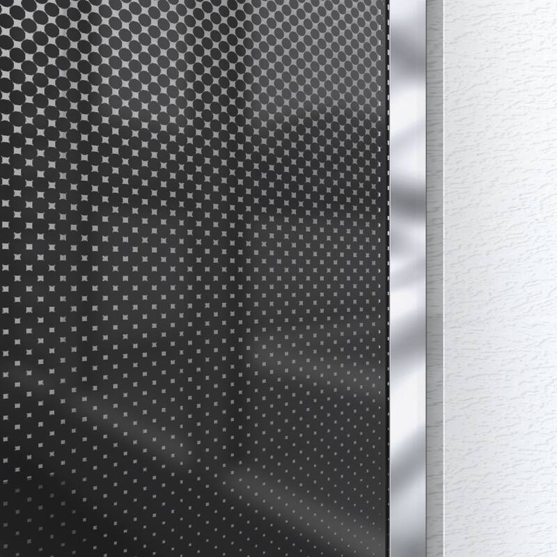 DreamLine Linea Ombre 34 in. W x 72 in. H Single Panel Frameless Shower Door - 34" W