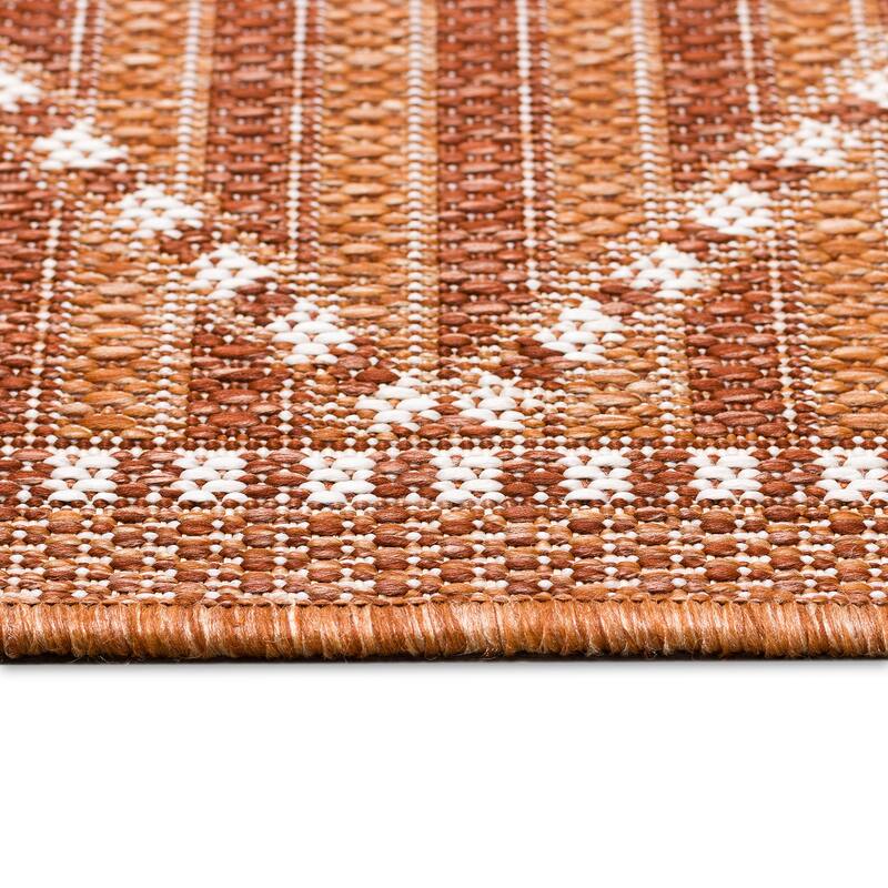 Liora Manne Malibu Checker Diamond Indoor/Outdoor Rug