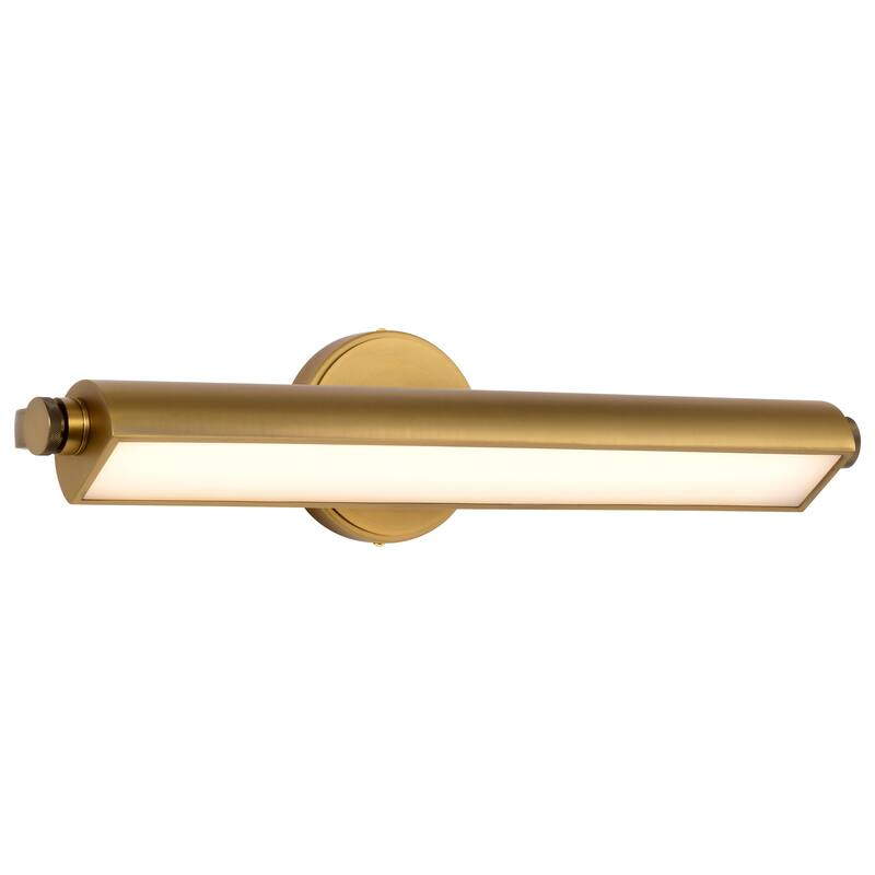 Auden 24 Inch LED Vanity 3 CCT Selectable Vintage Brass Finish Acrylic Lens - Vintage Brass