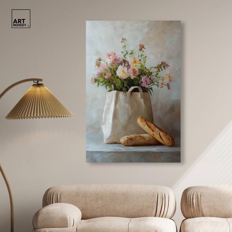 Chic Carryall II Canvas by Art Remedy, Gallery Wrapped