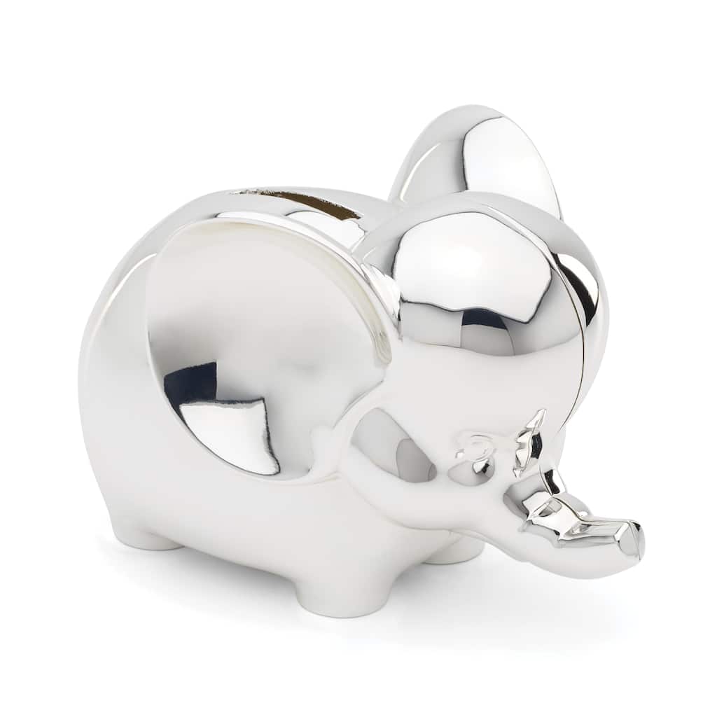 Reed And Barton Elephant Coin Bank - N/A