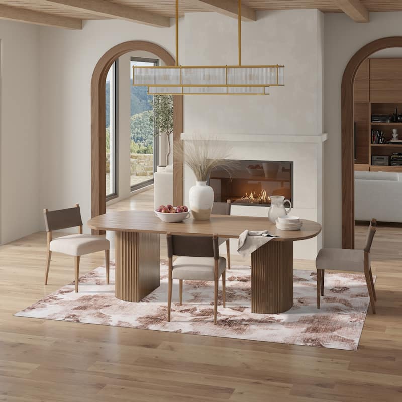 Licensed HGTV Everyday Chic Soft Flannel Zero Pile Printed Non-Slip Washable Indoor Area Rug