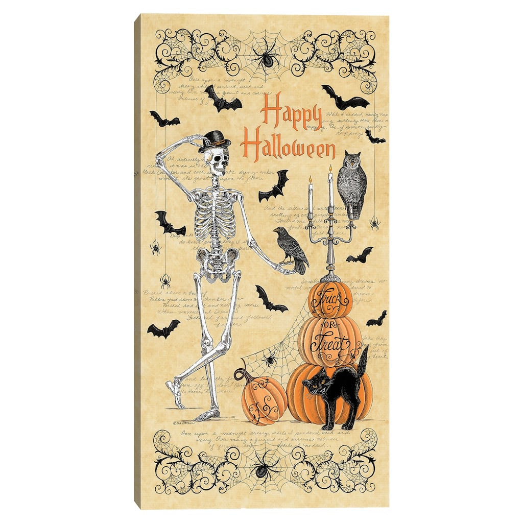 Happy Halloween Canvas Art Print