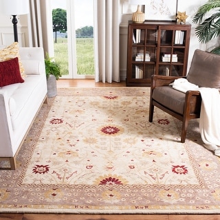 SAFAVIEH Handmade Anatolia Nola Traditional Hand-spun Wool Rug