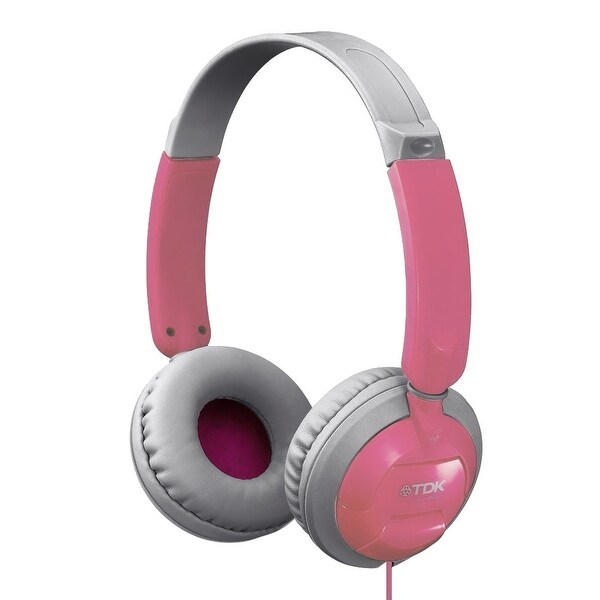Tdk St-100 auf Ohr Kopfhörer Pink 