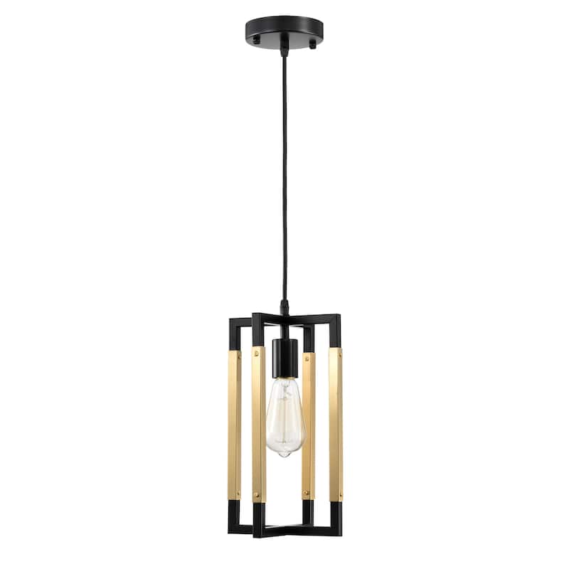 Amor 8 Inch Modern Gold Finish Single Light Pendant