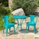 preview thumbnail 2 of 28, Colmar Outdoor 3-piece Bistro Set by Christopher Knight Home