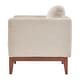 preview thumbnail 23 of 21, Vail Linen Upholstered Accent Chair by iNSPIRE Q Modern