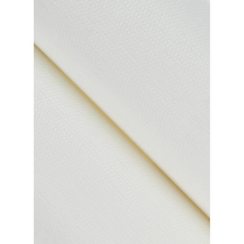 A-Street Prints Hien White Grasscloth Wallpaper