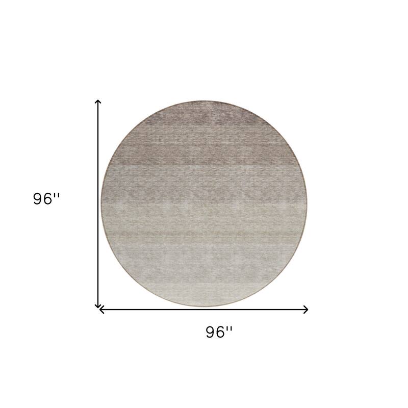 HomeRoots Ombre Transitional Rectangle Outdoor Rug