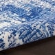 preview thumbnail 12 of 18, Nourison Whimsicle Modern Distressed Abstract Blue Ivory Area Rug