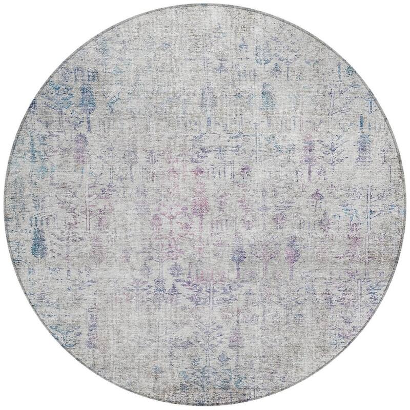 HomeRoots Floral Transitional Rectangle Outdoor Rug