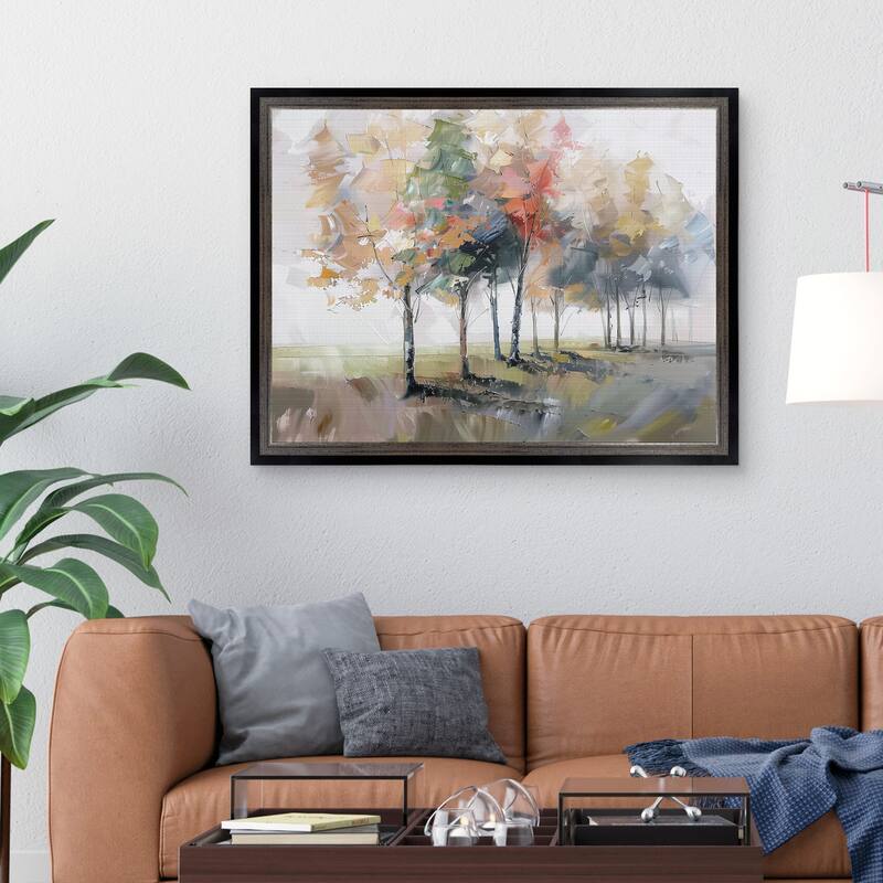 Masterpiece Art Gallery| Nature's Palette I by Annabelle Hall - Framed Canvas Print