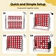 preview thumbnail 26 of 45, Costway Jumbo 4-to-Score 4 in A Row Board Game Set Outdoor Indoor Kids