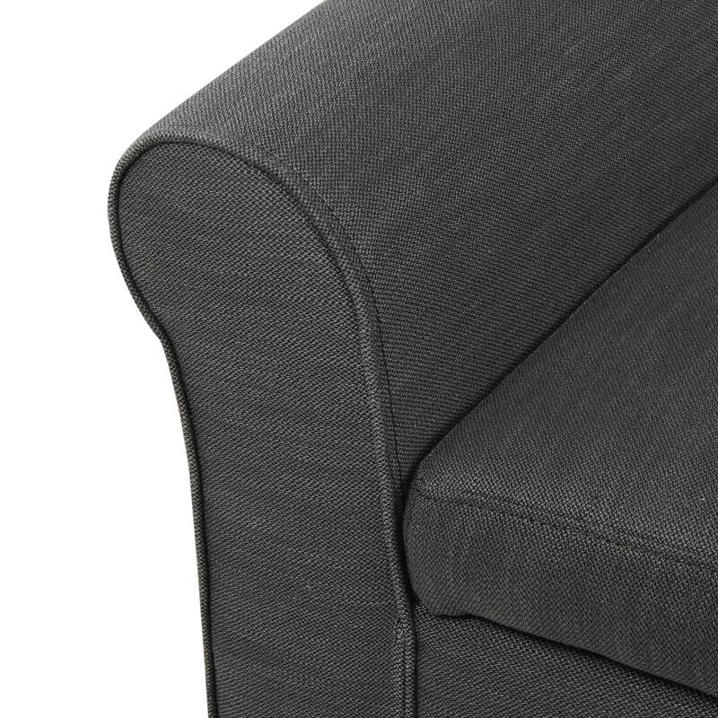 Roomfitters Upholstered Storage Bench Ottoman with Hidden Compartment, Tufted Entryway Bedroom Bench