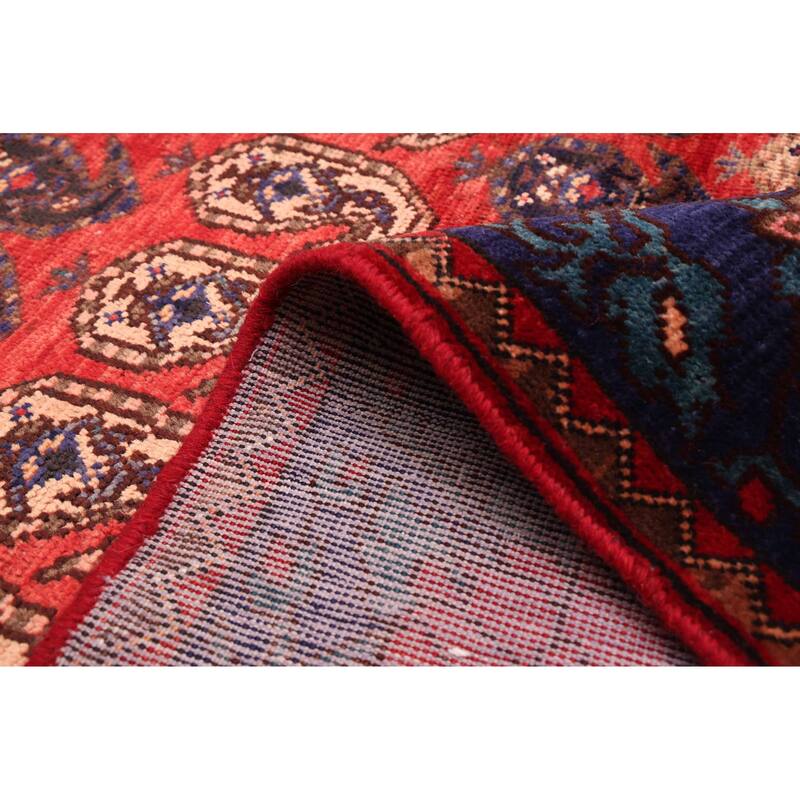 ECARPETGALLERY Hand-knotted Konya Anatolian Red Wool Rug - 5'0 x 9'11