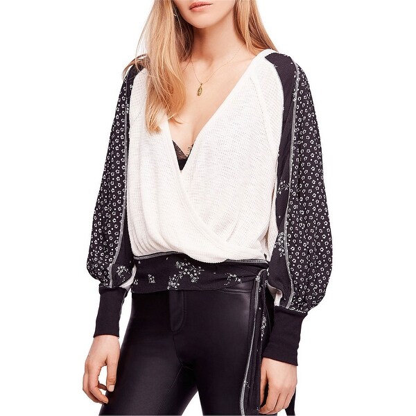 free people auxton thermal wrap top