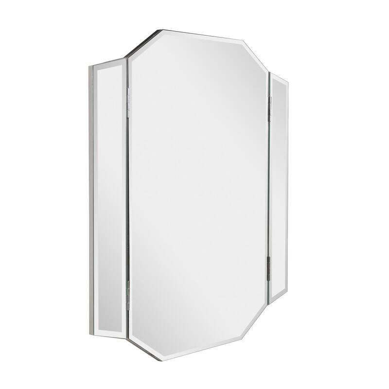 Allan Andrews Bi-Fold Curved Vanity Mirror