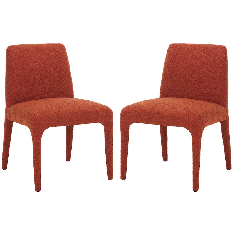 SAFAVIEH Couture Derrick Boucle 19-inch Dining Chair [SET of 2] - 22"W x 23"D x 34"H