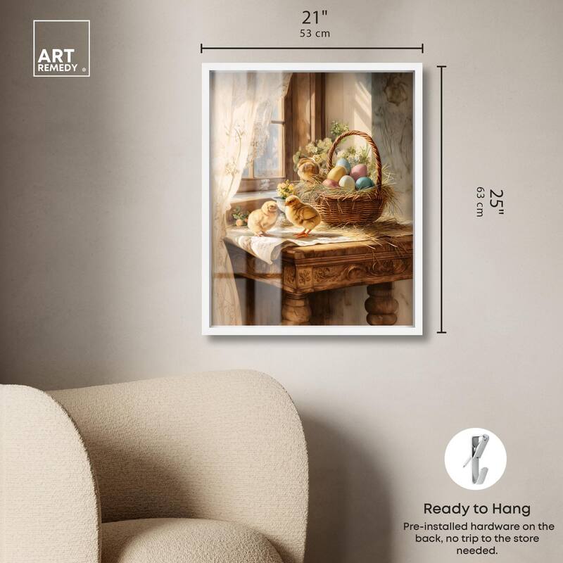 Easter Morn Shadowbox by Art Remedy