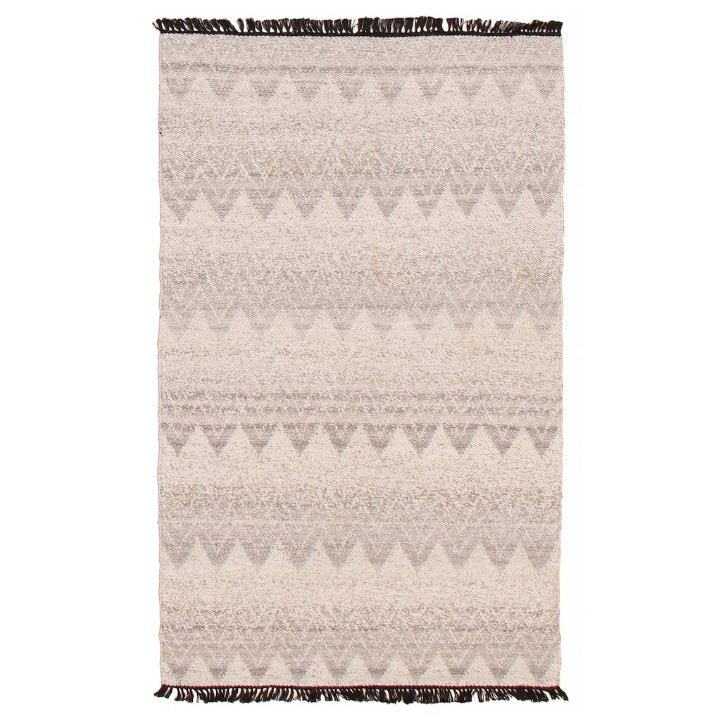 Ankara FW Grey Kilim 3'9" x 6'2" - 3'9 x 6'2