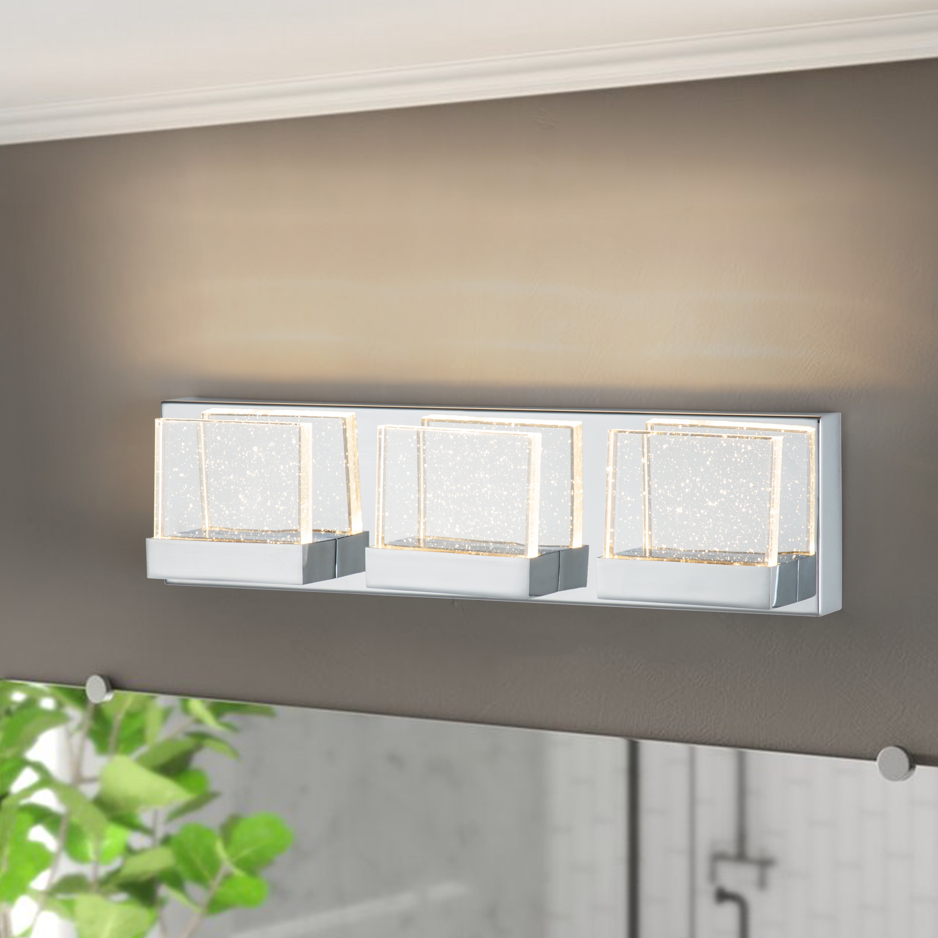 Led crystal vanity light cheap