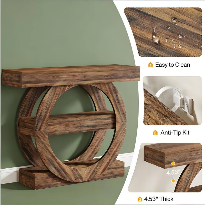 Hallway TV Organization,Side Table