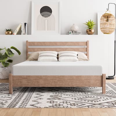 SoftNest Airess Collection 8-inch Bamboo Charcoal-Infused Memory Foam Mattress