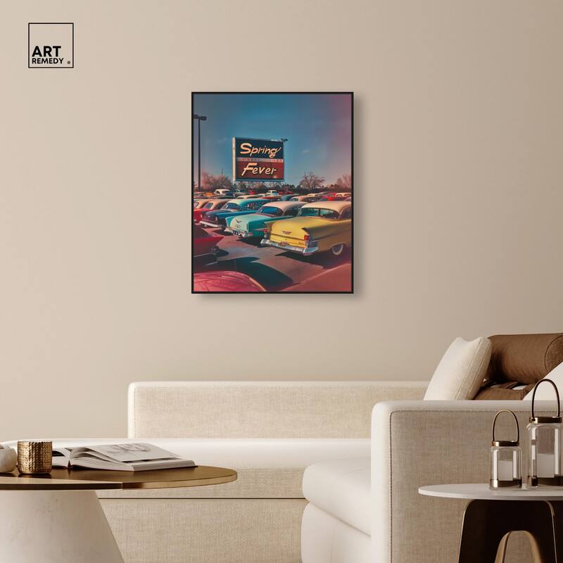 Spring Drive By Canvas by Art Remedy