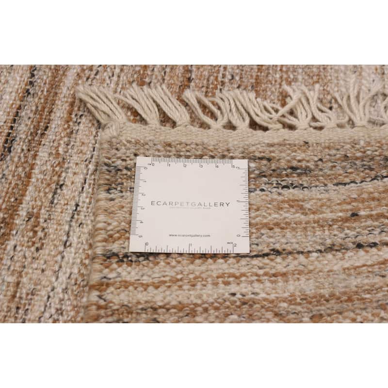 Boho Tan Kilim 5'3" x 7'5" - 5'3 x 7'5