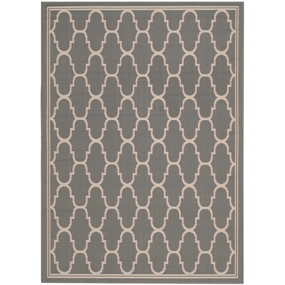 SAFAVIEH Courtyard Sufia Waterproof Trellis Backyard Patio Rug