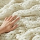 preview thumbnail 5 of 15, Madison Park Hand Made Chunky Double Knit Throw Blanket