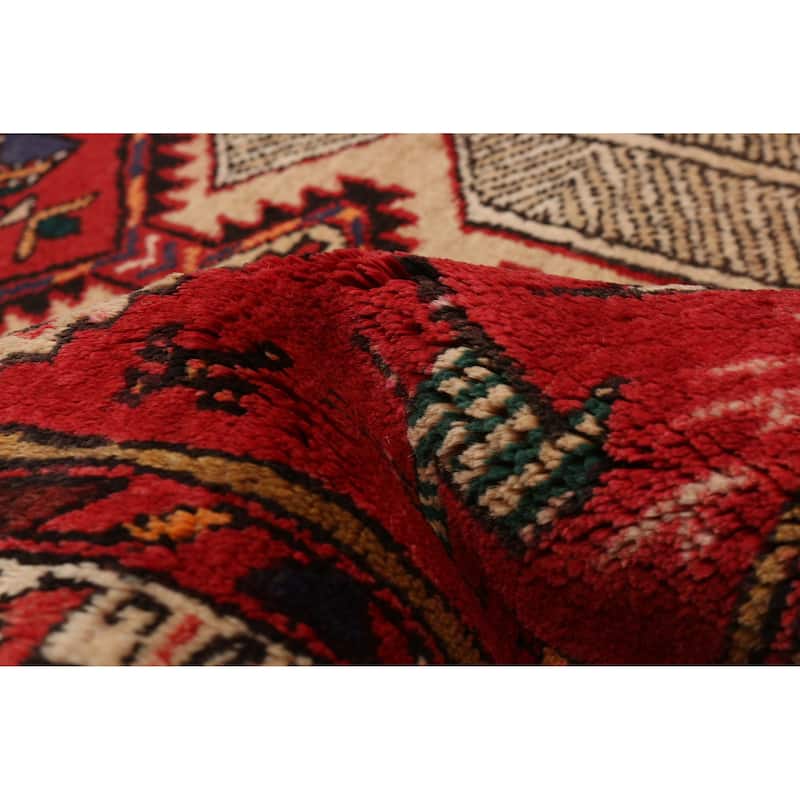 ECARPETGALLERY Hand-knotted Konya Anatolian Red Wool Rug - 3'11 x 10'9