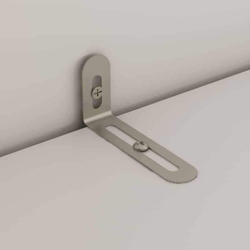 74.8"H Large Modular Wardrobe Cloest Armoire Cabinet Glass Door