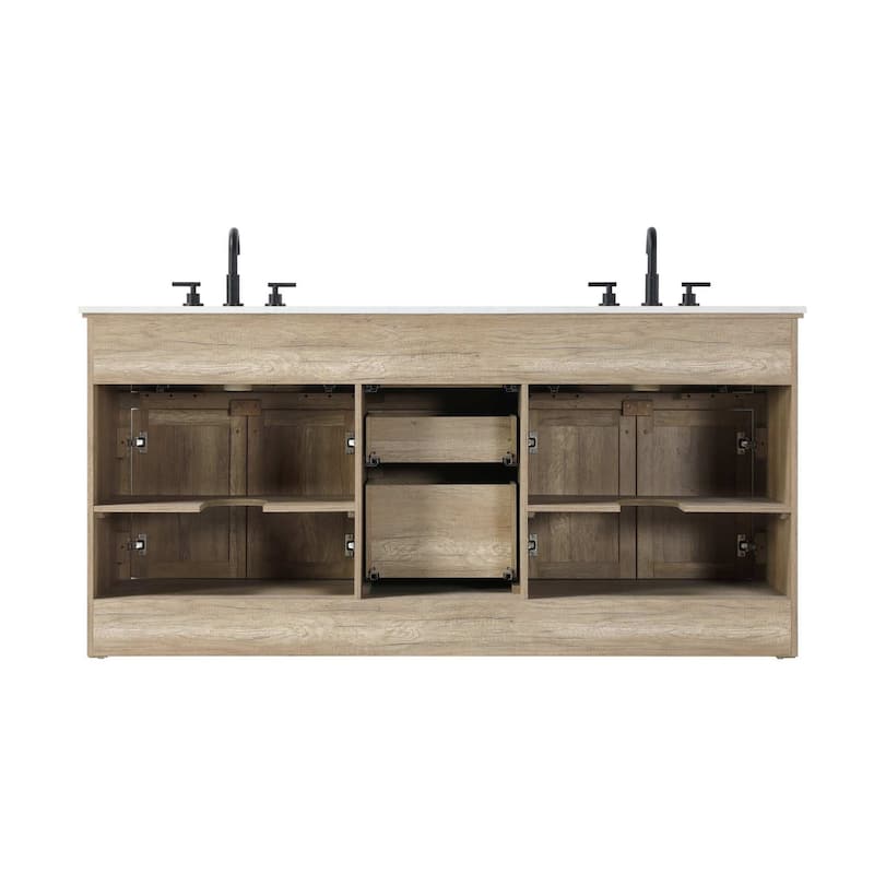 Nathaniel Double Bathroom Vanity (54-84 inch)