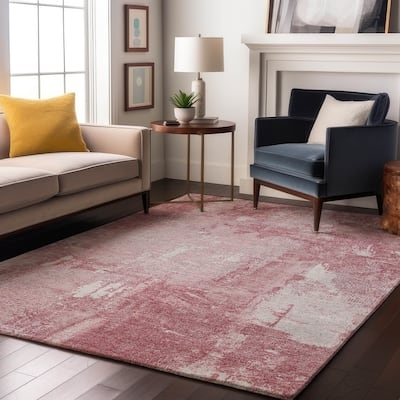 Premium Washable Super Soft Abstrct Flair Mayfield Rug