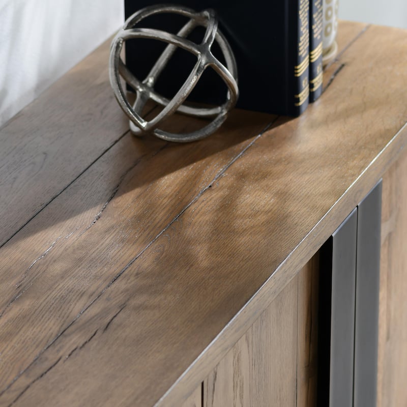 Classic Home Danica 94" Reclaimed Oak Sideboard Buffet