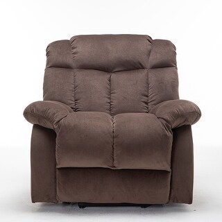 Power Lift Recliner Chair for Elderly- Heavy Duty and Safety Motion Reclining Mechanism-Fabric Sofa