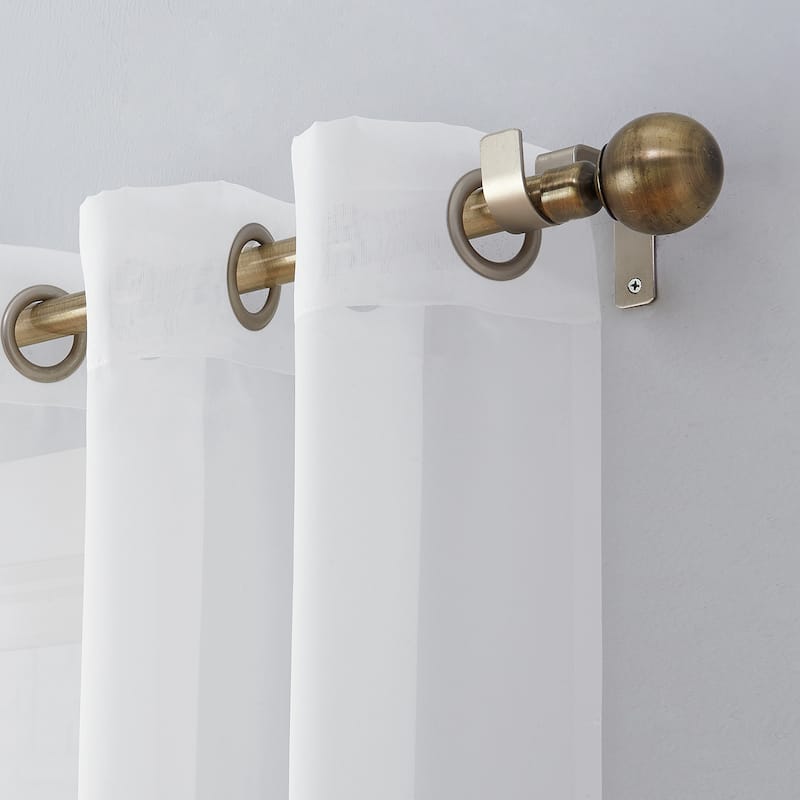 No. 918 Emily Voile Sheer Grommet 1-Piece Curtain Panel, Single Panel