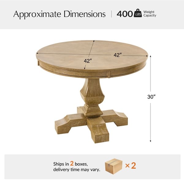 Tables Radiates HULALA HOME Casandra Farmhouse Dining Table with Radiating Wood Veneer ...
