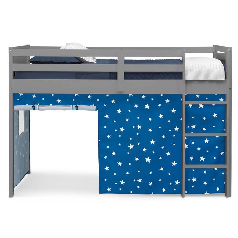 Loft Bed Tent - Curtain Set For Twin Loft Bed (Bed Sold Separately)