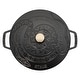 preview thumbnail 2 of 1, Staub Cast Iron Essential French Oven, Dutch Oven, 5-quart, serves 5-6, Made in France, with Snake Lid - 5-qt