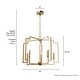 preview thumbnail 7 of 13, Hunter 24" Modern 5 Light Medium Chandelier